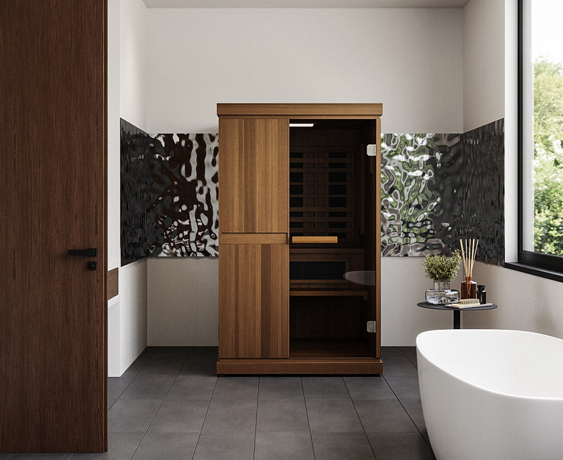 Finnmark FD-4 Trinity sauna lifestyle view