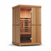 Finnmark FD-2 sauna with natural white lighting
