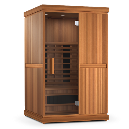 Finnmark FD-2 full-spectrum infrared sauna front view