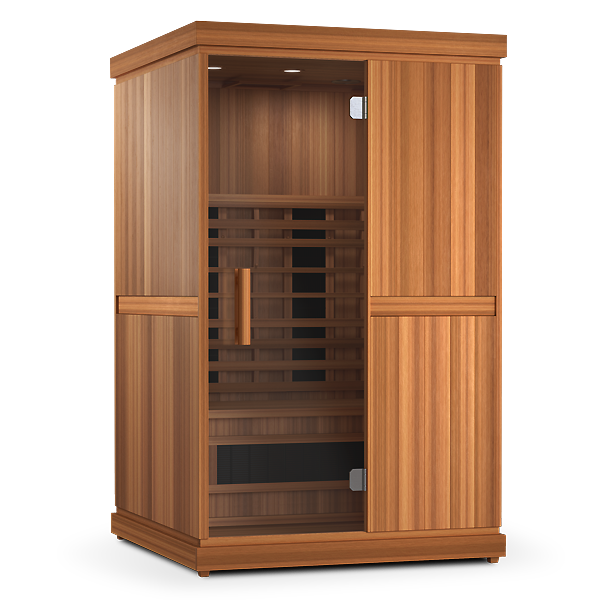 Finnmark FD-2 full-spectrum infrared sauna front view