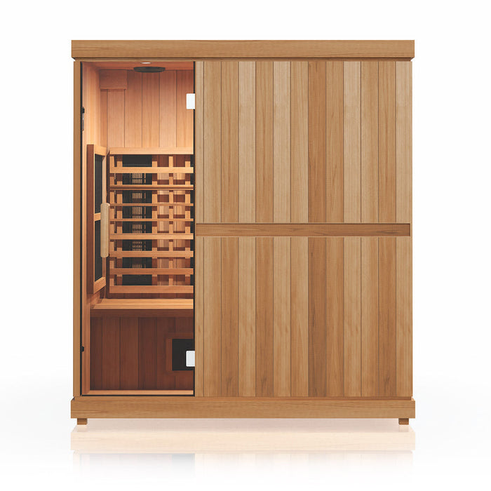 Finnmark FD-3 infrared sauna alternate front view