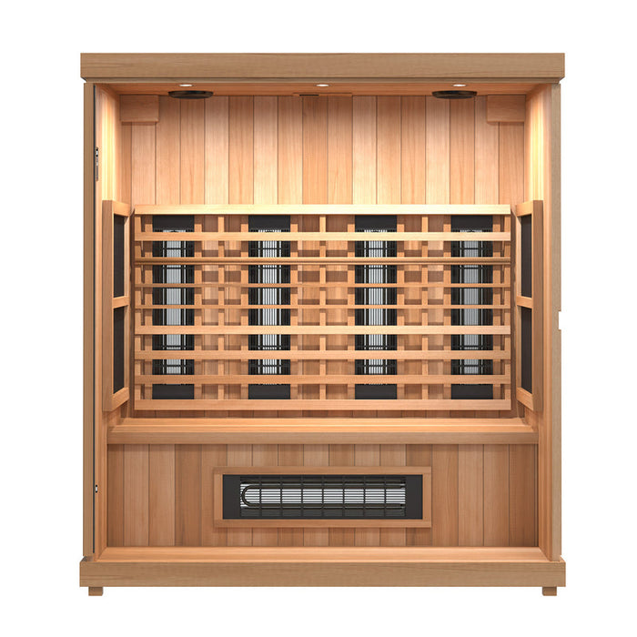 Finnmark FD-3 full-spectrum infrared sauna front view