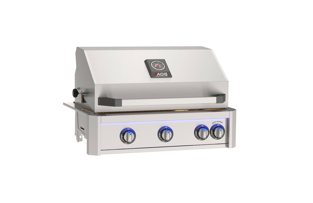 American Outdoor Grill 30″ L Series Grill with Backburner & Rotisserie - AOG30LN