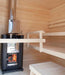 Harvia M3 16.5kW Wood-Burning Sauna Stove Package - Stainless Chimney - M3-PKG-SS - WL450