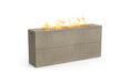 American Fyre Designs Milan Linear – Tall Fire Table - finish view