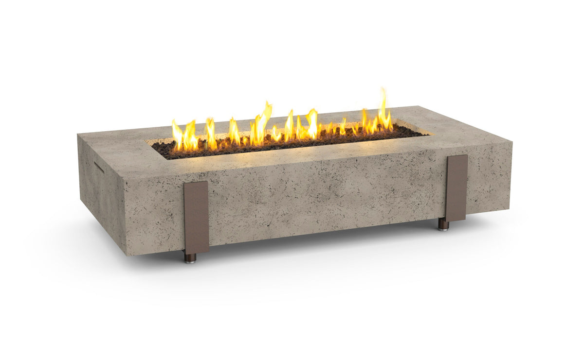 American Fyre Designs Iron Saddle Long Fire Table - product view