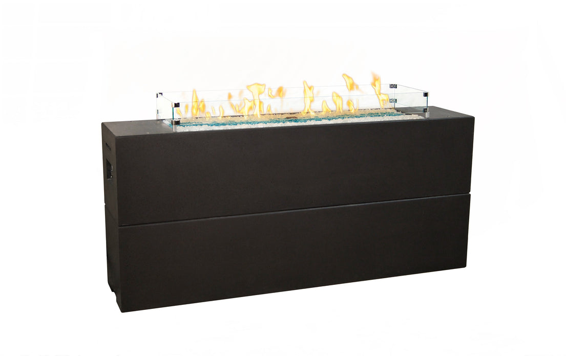 American Fyre Designs Milan Linear – Tall Fire Table - product view