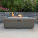 American Fyre Designs Contempo Rectangle Fire Table - lifestyle view