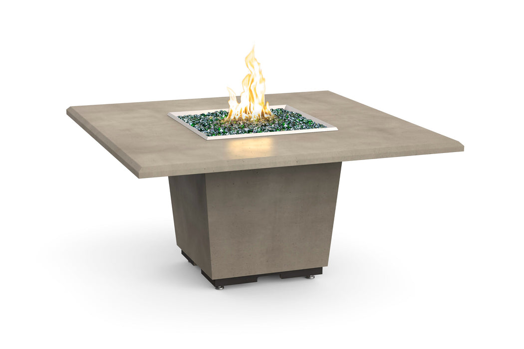 American Fyre Designs Cosmopolitan Square Dining Fire Table - product view