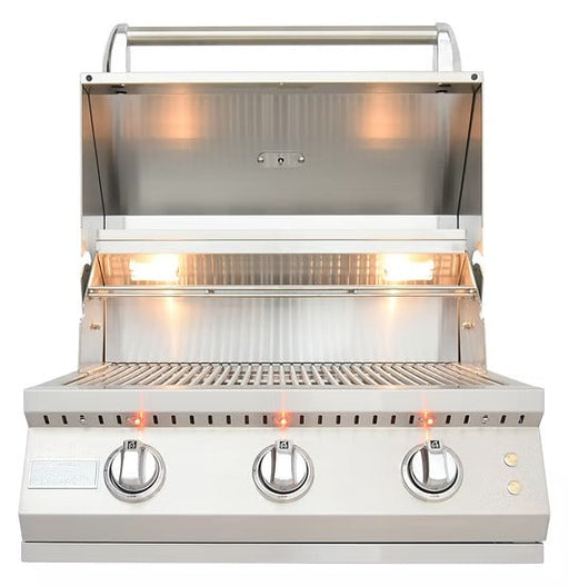 Kokomo 26 inch Elite 3 burner built-in gas grill KO-ELITE-3BG