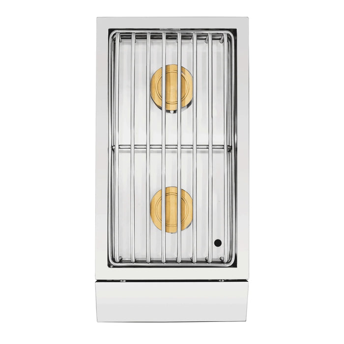 American Made Grills Muscle Double Side Burner : MUSSB2