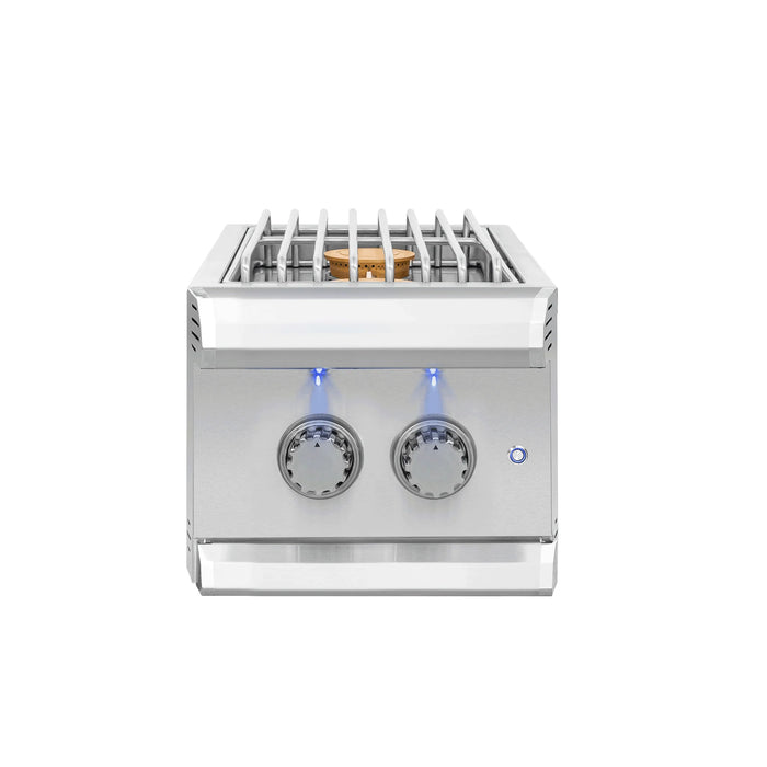 American Made Grills Muscle Double Side Burner : MUSSB2