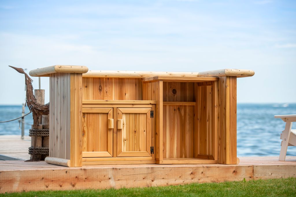 LeisureCraft Tropical Paradise Tiki Bar - CT4896