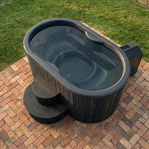 SaunaLife S2 2-Person Immersion Tub with Water Chiller/Heater Combo