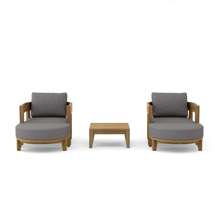 Anderson Teak Coronado 5 Pieces Deep Seating Set : Set-172