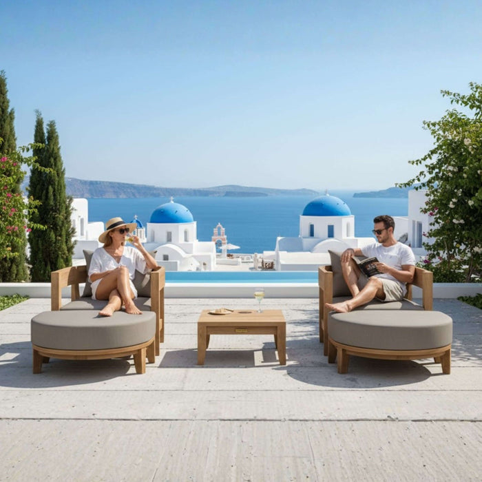 Anderson Teak Coronado 5 Pieces Deep Seating Set : Set-172