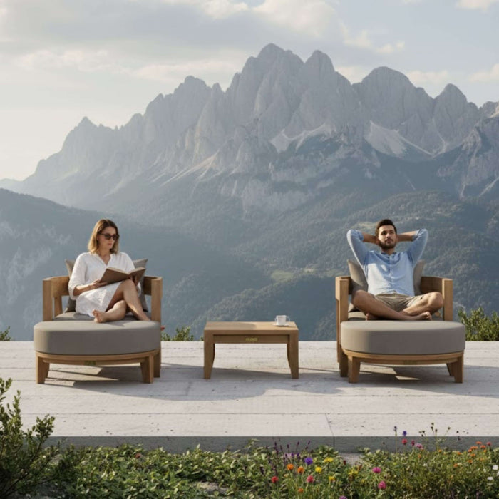 Anderson Teak Coronado 5 Pieces Deep Seating Set : Set-172
