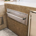 Summerset 36-inch warming drawer installed in an outdoor kitchen