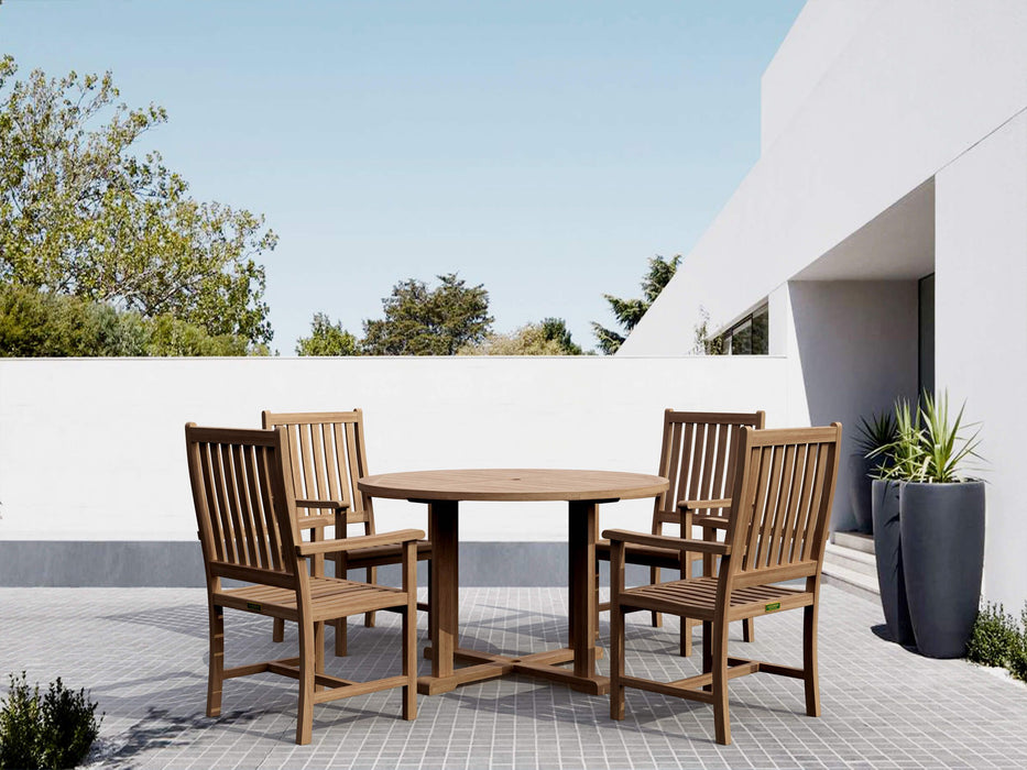 Anderson Teak Tosca Wilshire 5 Piece Dining Set : SET-16